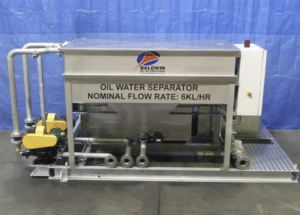 Coalescing plates are crucial in the oil and water separation process.